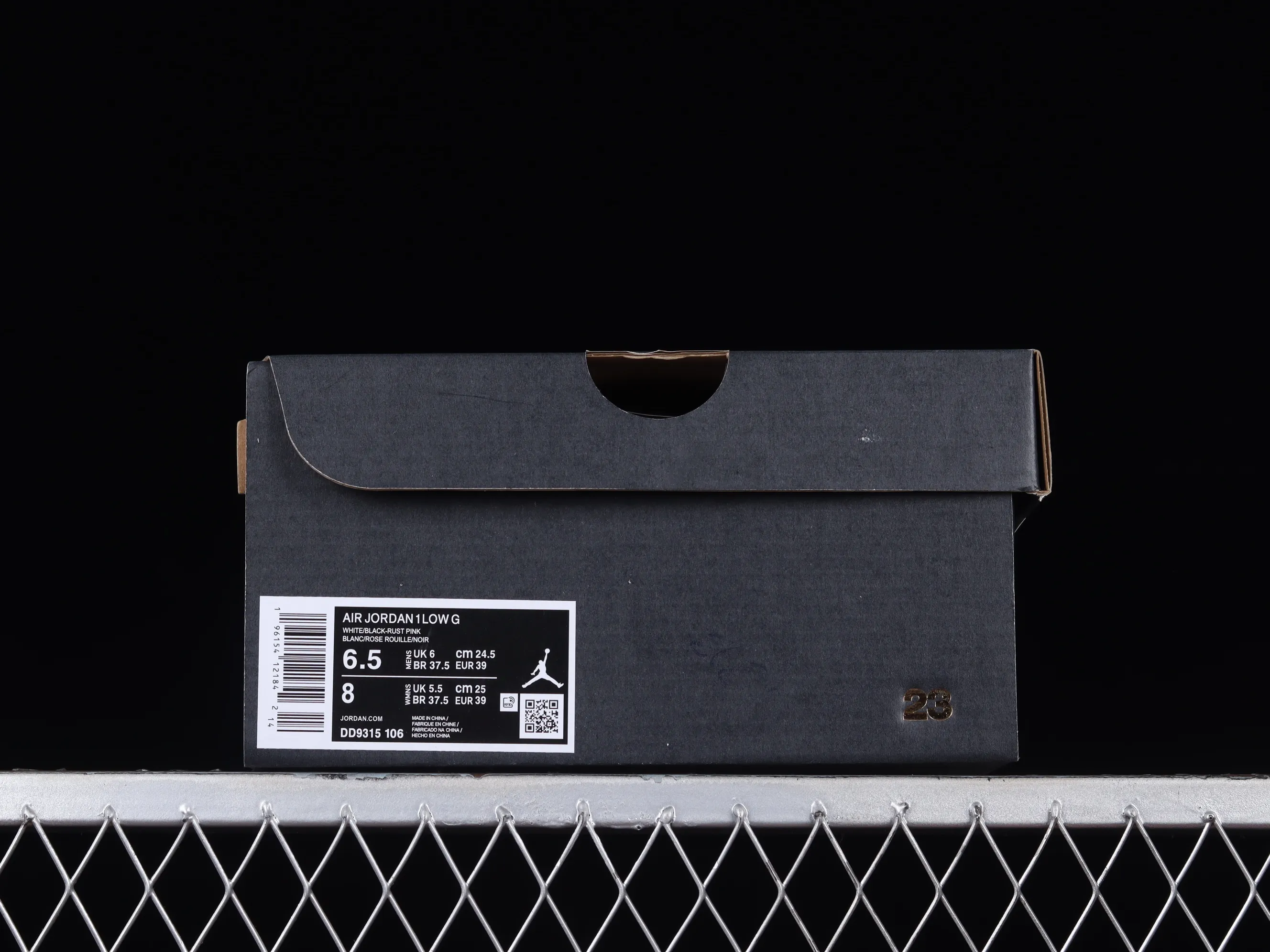 All categories Air Jordan Jordan series basketball shoes Air Jordan 1 Low Z version Air Jordan 1 Low Golf "Rust Pink" AJ1 Joe 1 new golf version black and white pink DD9315-106
